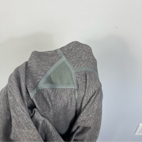 Lululemon Wunder Under Crop II Heathered Slate Pants Leggings Tights Yoga 6 - Picture 11 of 12